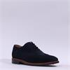 Base London Clarence Wingtip Shoe - Navy Suede